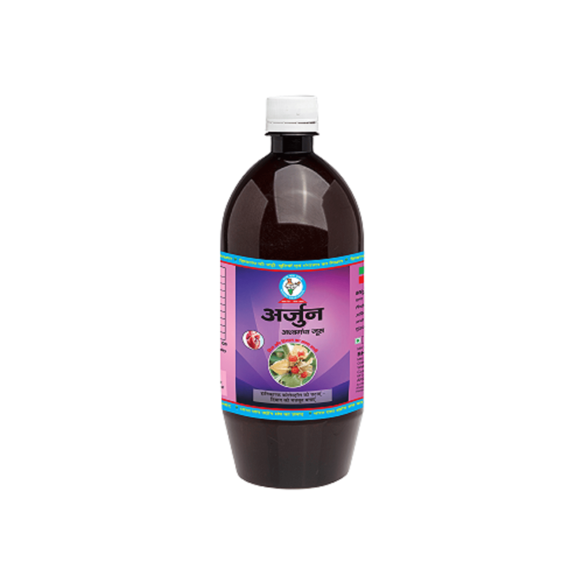 Bharat Gram Udyog Arjun Ashwagandha - Heart Friendly and BP Care, 1 L