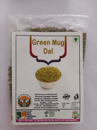Green Mug Dal 500 gm (pack of 2)