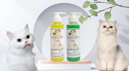 SWACCH Premium Shampoo for Persian CAT (200ML) (Pack of 2) Lemon & NEEM ALOVERA SWACCH Premium Shampoo for Persian CAT (200ML) (Pack of 2) Lemon & NEEM ALOVERA