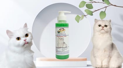 SWACCH Premium Shampoo for Persian CAT (200ML) NEEM ALOVERA