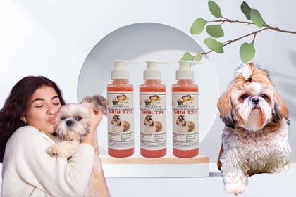 SWACCH Premium Shampoo for Shih TZU (200ML) (Pack of 3) Strawberry SWACCH Premium Shampoo for Shih TZU (200ML) (Pack of 3) Strawberry
