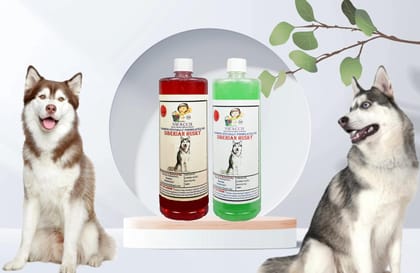 Swacch Shampoo Specially Formulated for Siberian Husky (1 Litre) (Combo Pack of 2) Jasmine & Neem Alovera Swacch Shampoo Specially Formulated for Siberian Husky (1 Litre) (Combo Pack of 2) Jasmine & Neem Alovera