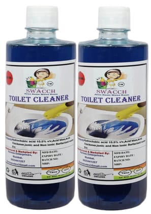Swacch TOILET CLEANER (500ml) (Combo Pack of 2) Swacch TOILET CLEANER (500ml) (Combo Pack of 2)