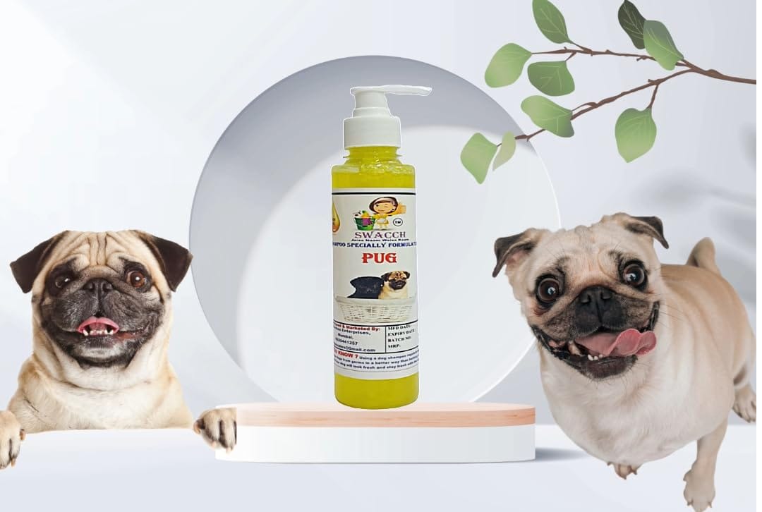 SWACCH Premium Shampoo for Pug (200ML) Lemon