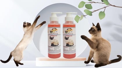 SWACCH Premium Shampoo for Siamese CAT (200ML) (Pack of 2) STARWBERRY SWACCH Premium Shampoo for Siamese CAT (200ML) (Pack of 2) STARWBERRY