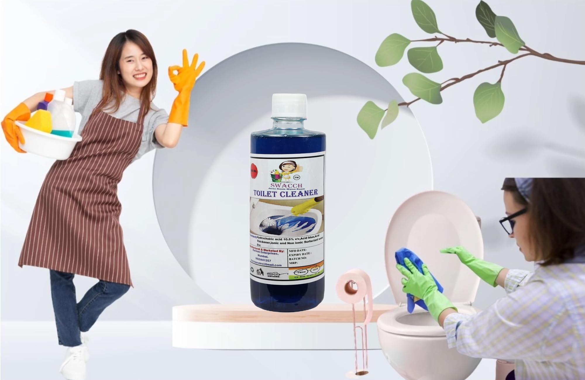 Swacch toilet Cleaner (500ML)