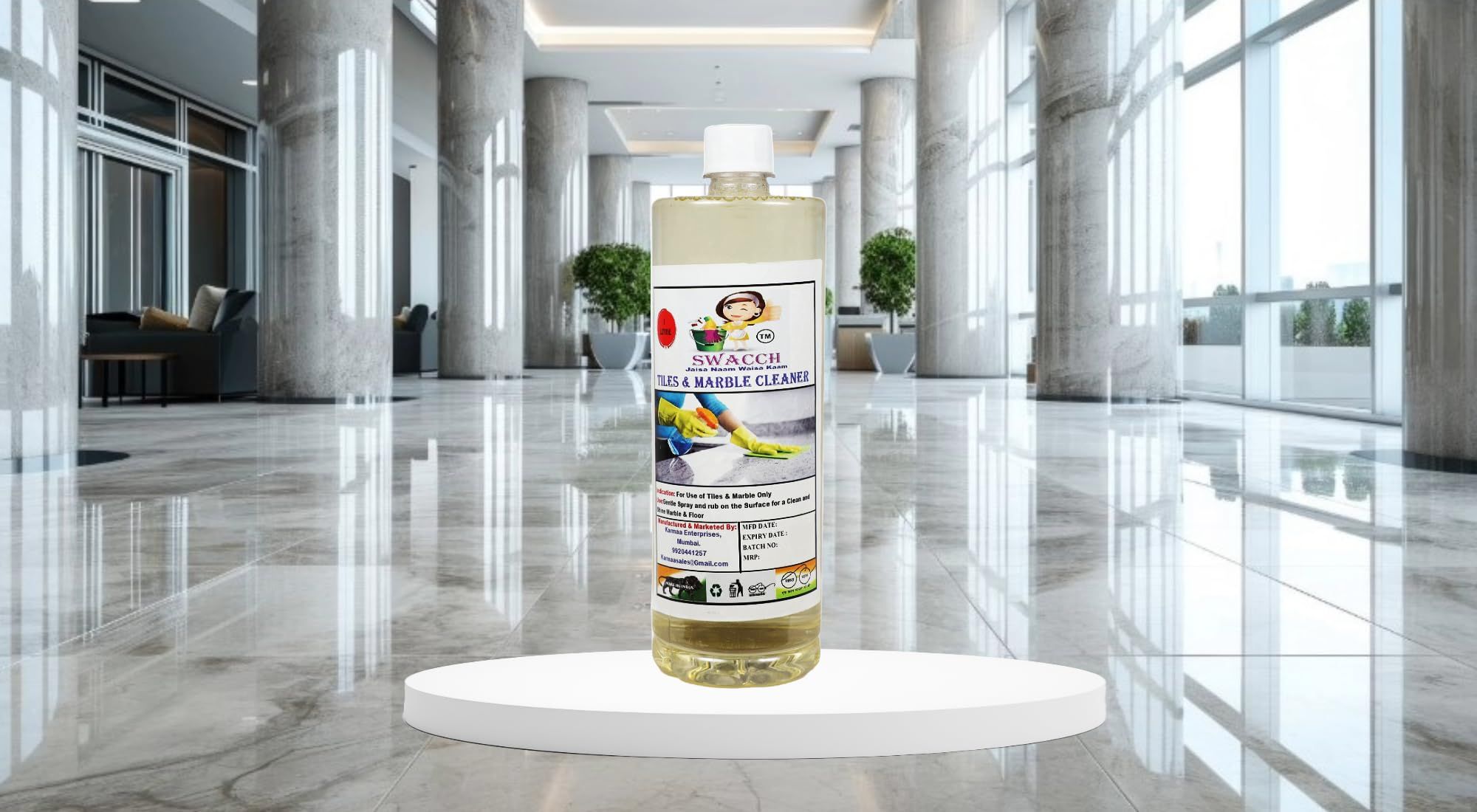 Tiles & Marble Cleaner (1 Litre)