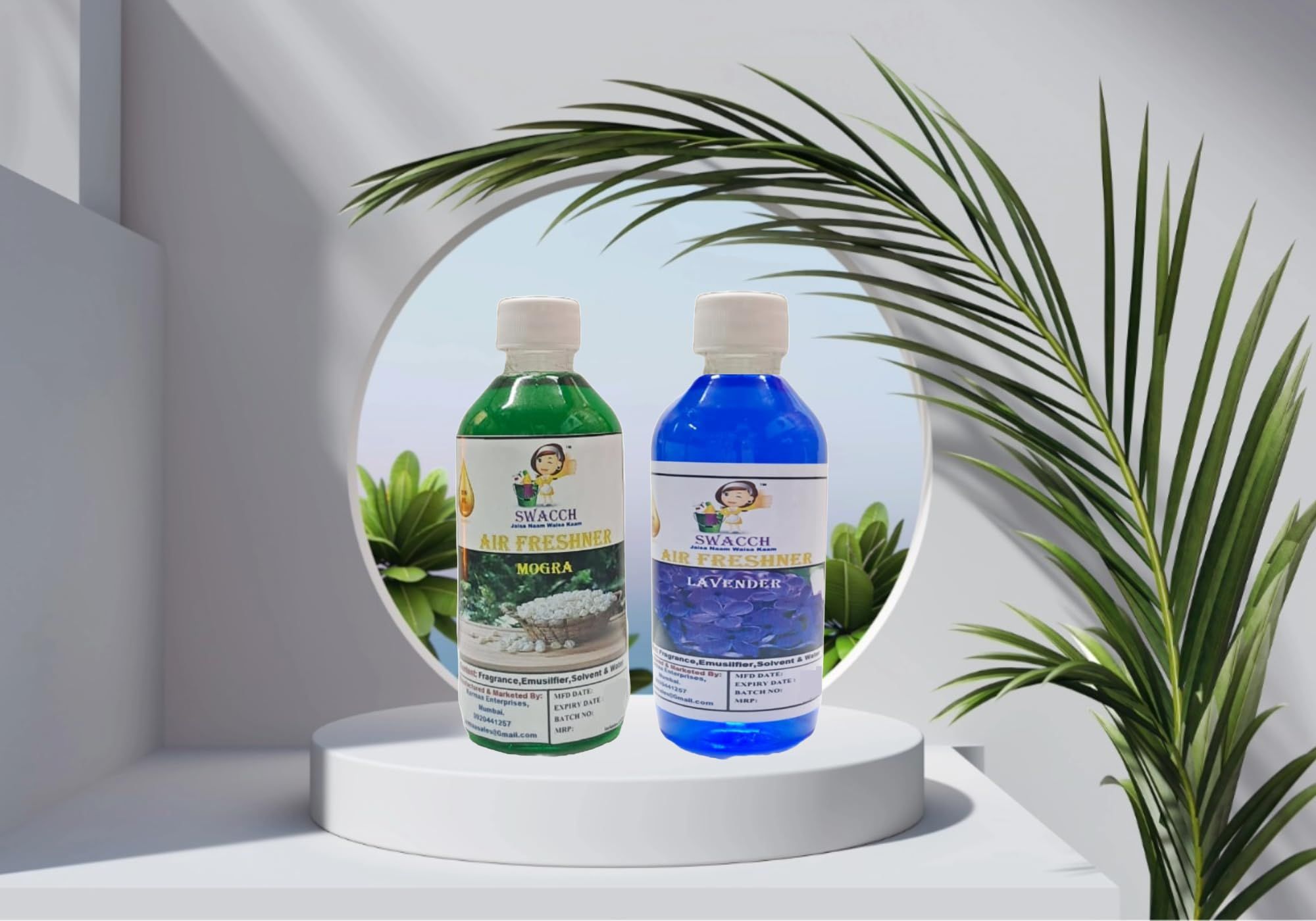 Swacch Air Freshner (200ml) (Combo Pack of 2) Mogra & Lavender