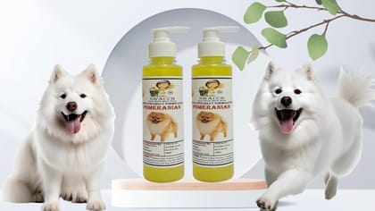 SWACCH Premium Shampoo for Pomeranian (200ML) (Pack of 2) Lemon