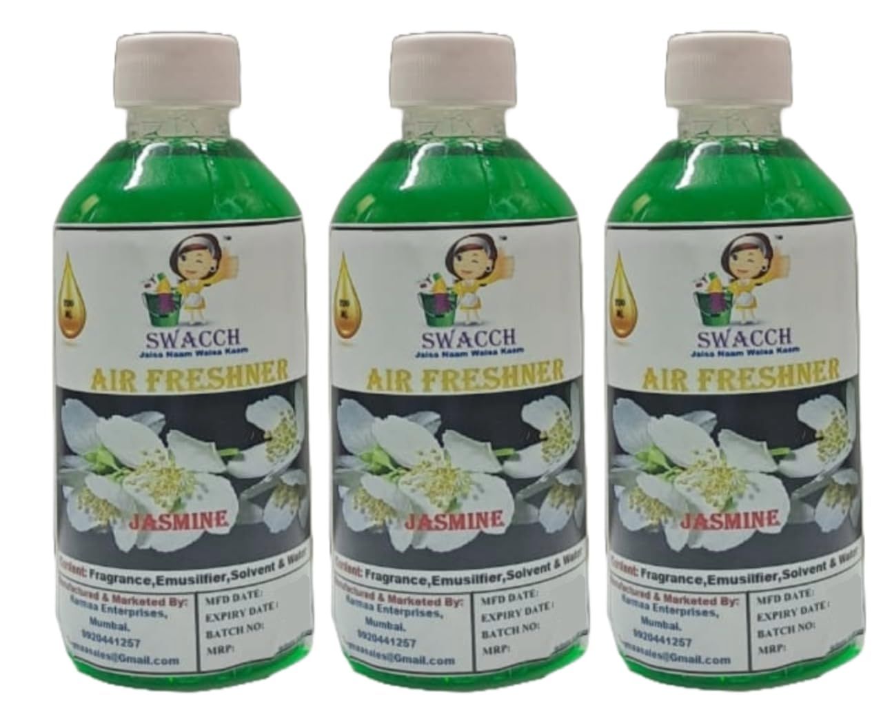 Swacch Air Freshner (200ml) (Pack of 3) Jasmine
