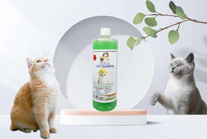 SWACCH CAT Shampoo (1 Litre) NEEM ALOVERA