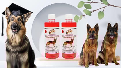 SWACCH Shampoo Specially FORMULATED for German Shepherd (500ML) (Combo Pack of 2) Jasmine