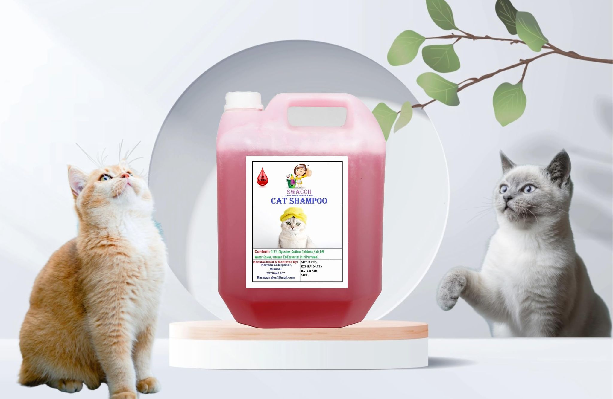SWACCH CAT Shampoo (10 Litre)