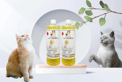 SWACCH CAT Shampoo (1 Litre) (Combo Pack of 2) Lemon SWACCH CAT Shampoo (1 Litre) (Combo Pack of 2) Lemon