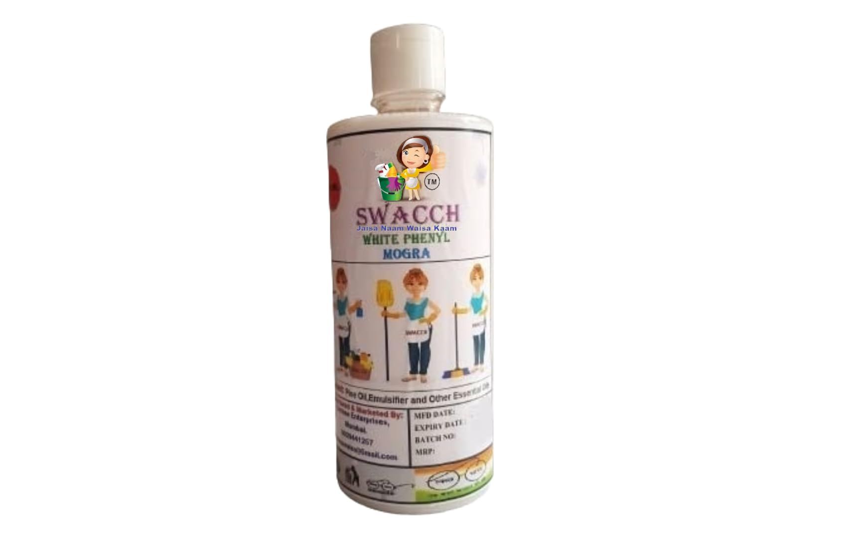 Swacch White Phenyl MOGRA 500ML