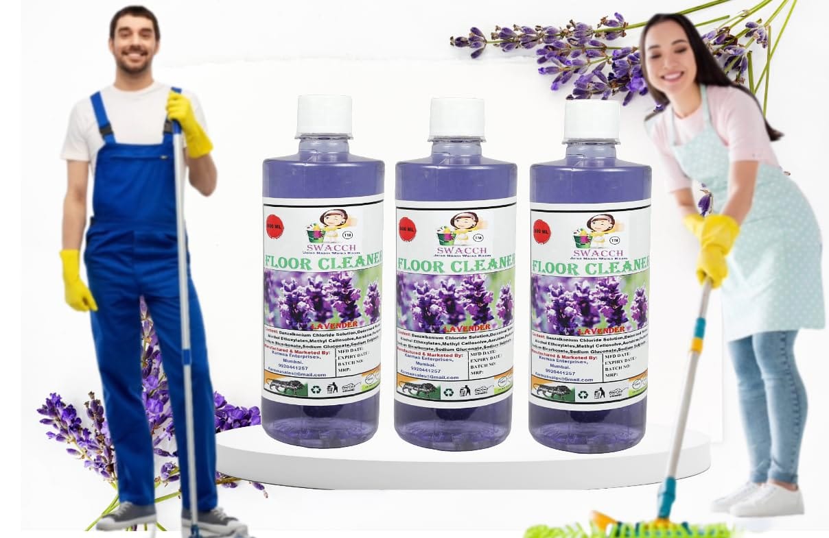 Swacch Floor Cleaner (500ml) (Pack of 3) Lavender