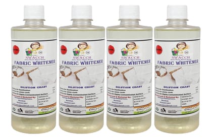 Swacch Fabric Whitener (500ml) (Pack of 4)