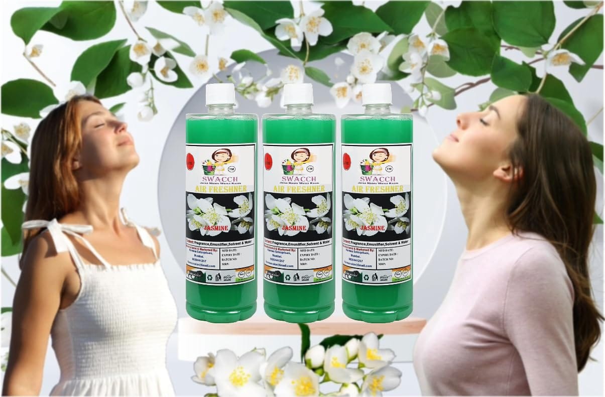 Swacch AIR FRESHNER (1 Litre) (Pack of 3) Jasmine