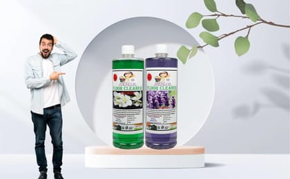 HOME CARE COMBO Floor Cleaner Jasmine & Lavender (1 Litre) (Pack of 2) HOME CARE COMBO Floor Cleaner Jasmine & Lavender (1 Litre) (Pack of 2)