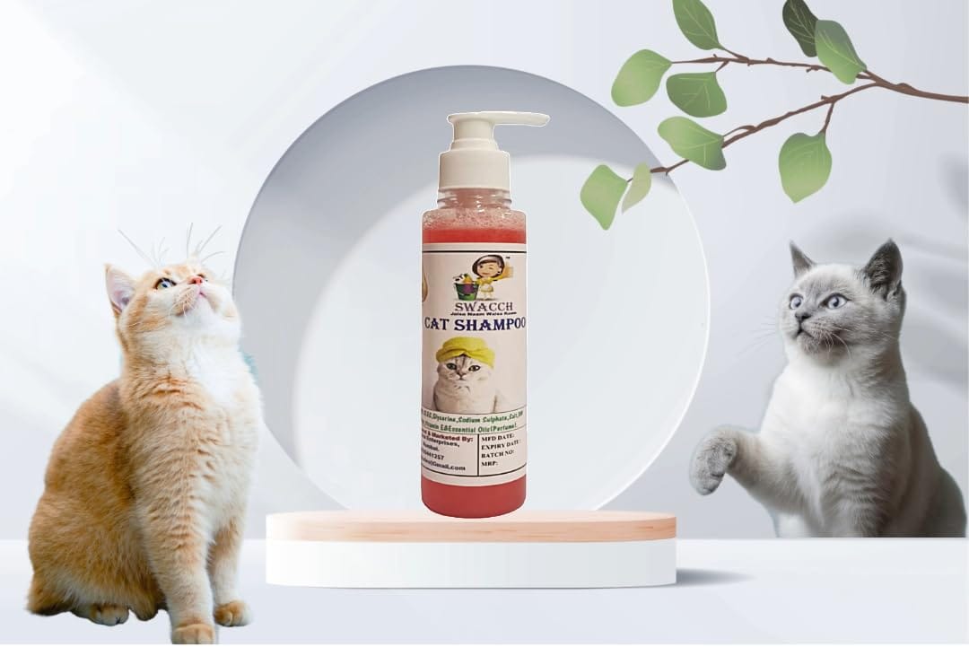 SWACCH Premium Shampoo for CAT Shampoo (200ML) Jasmine