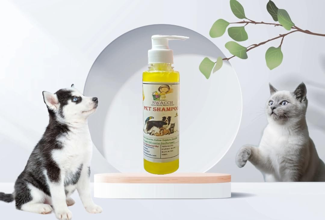 SWACCH PREMIUM SHAMPOO FOR PET SHAMPOO (200ML) LEMON