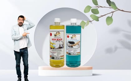 HOME CARE COMBO DISH WASH LEMON & LIQUID DETERGENT 1 LITRE (PACK OF 2) HOME CARE COMBO DISH WASH LEMON & LIQUID DETERGENT 1 LITRE (PACK OF 2)