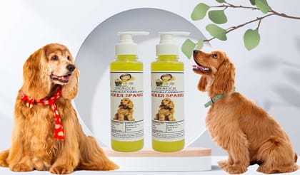 SWACCH Premium Shampoo for Cocker Spaniel (200ML) (Pack of 2) Lemon SWACCH Premium Shampoo for Cocker Spaniel (200ML) (Pack of 2) Lemon