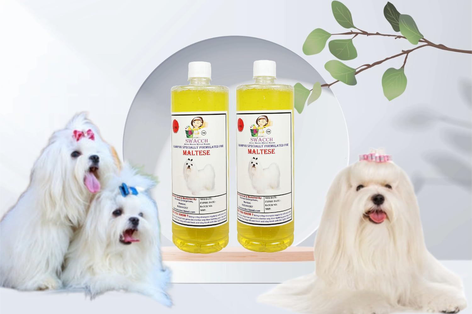 Shampoo Specially Formulated for Lemon (Maltese 2 Litre)