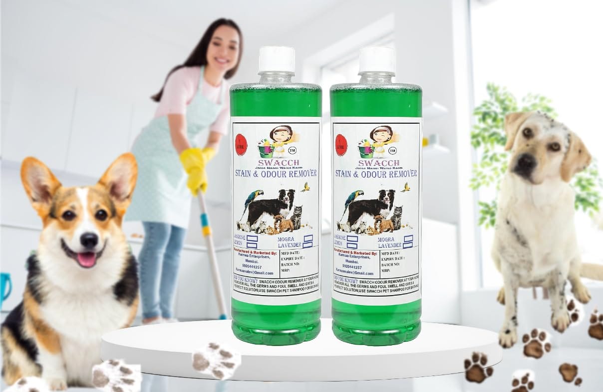 SWACCH STAIN & ODOUR REMOVER (1 LITRE) (PACK OF 2) JASMINE