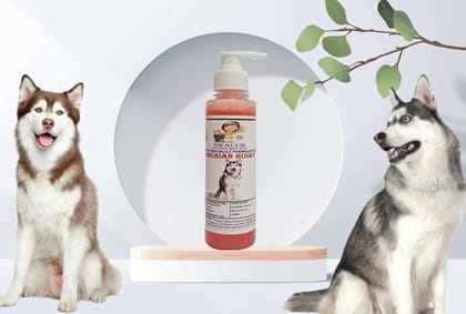 SWACCH Premium Shampoo for Siberian Husky (200ML) Strawberry