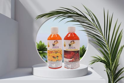 Swacch Air Freshner (200ml) (Combo Pack of 2) Orange & Rose