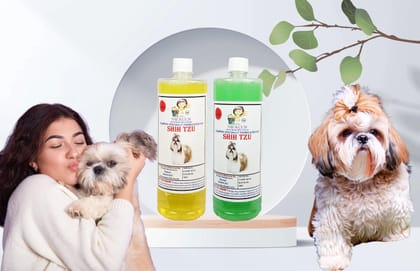 Swacch Shampoo Specially Formulated for Shih TZU (1 Litre) (Combo Pack of 2) Lemon & Neem Alovera Swacch Shampoo Specially Formulated for Shih TZU (1 Litre) (Combo Pack of 2) Lemon & Neem Alovera
