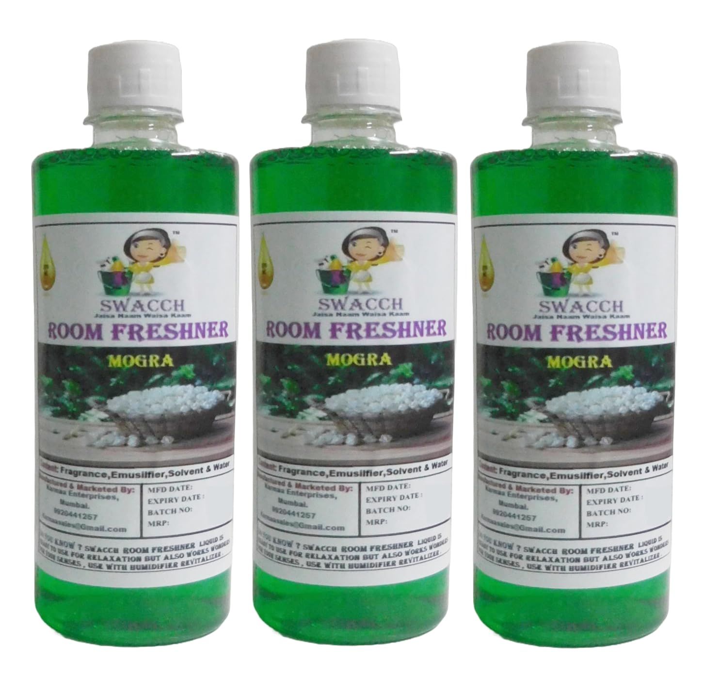 Swacch Room Freshner (500ml) (Pack of 3) Mogra