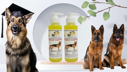 SWACCH Premium Shampoo for German Shepherd (200ML) (Pack of 2) Lemon