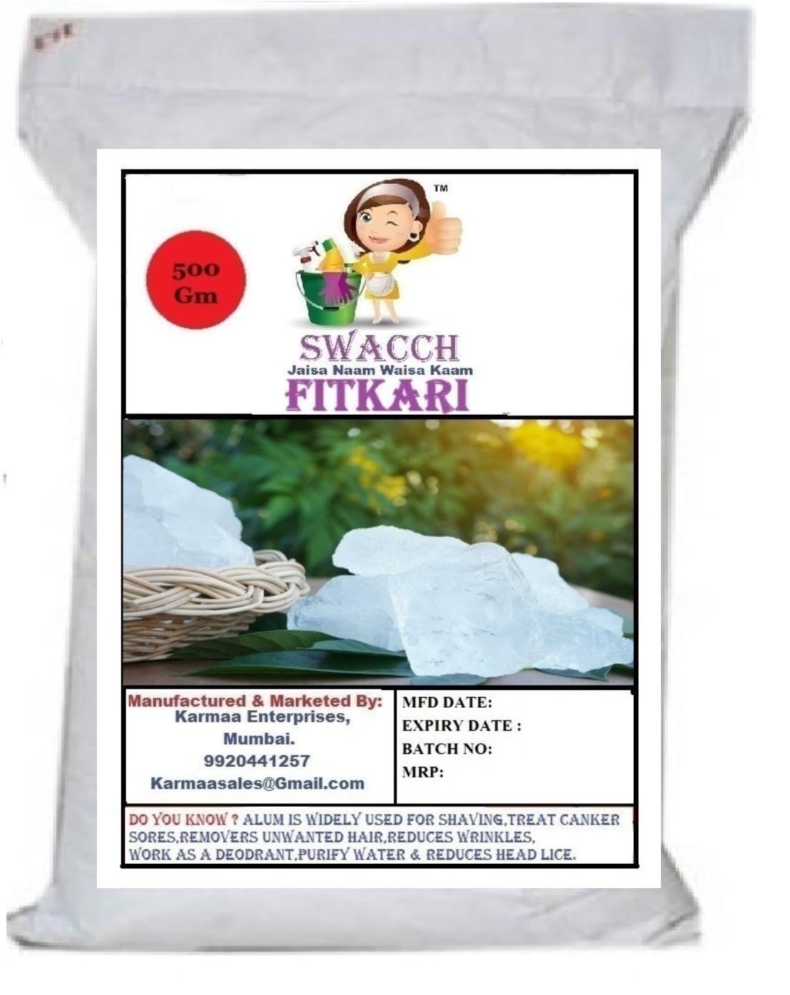 Fitkari (500gm)