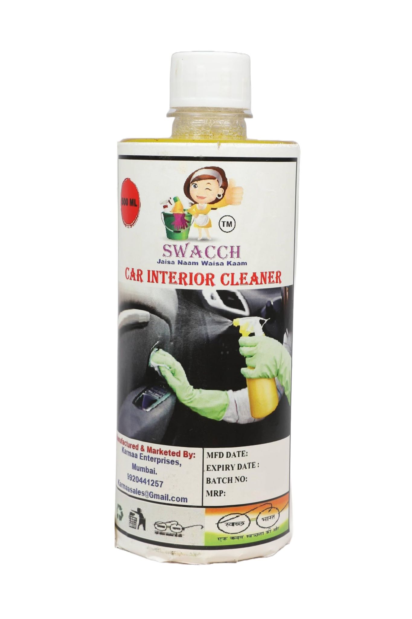 Swacch CAR Interior Cleaner (500ML)