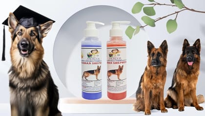 SWACCH Premium Shampoo for German Shepherd (200ML) (Combo Pack of 2) Lavender & Jasmine SWACCH Premium Shampoo for German Shepherd (200ML) (Combo Pack of 2) Lavender & Jasmine
