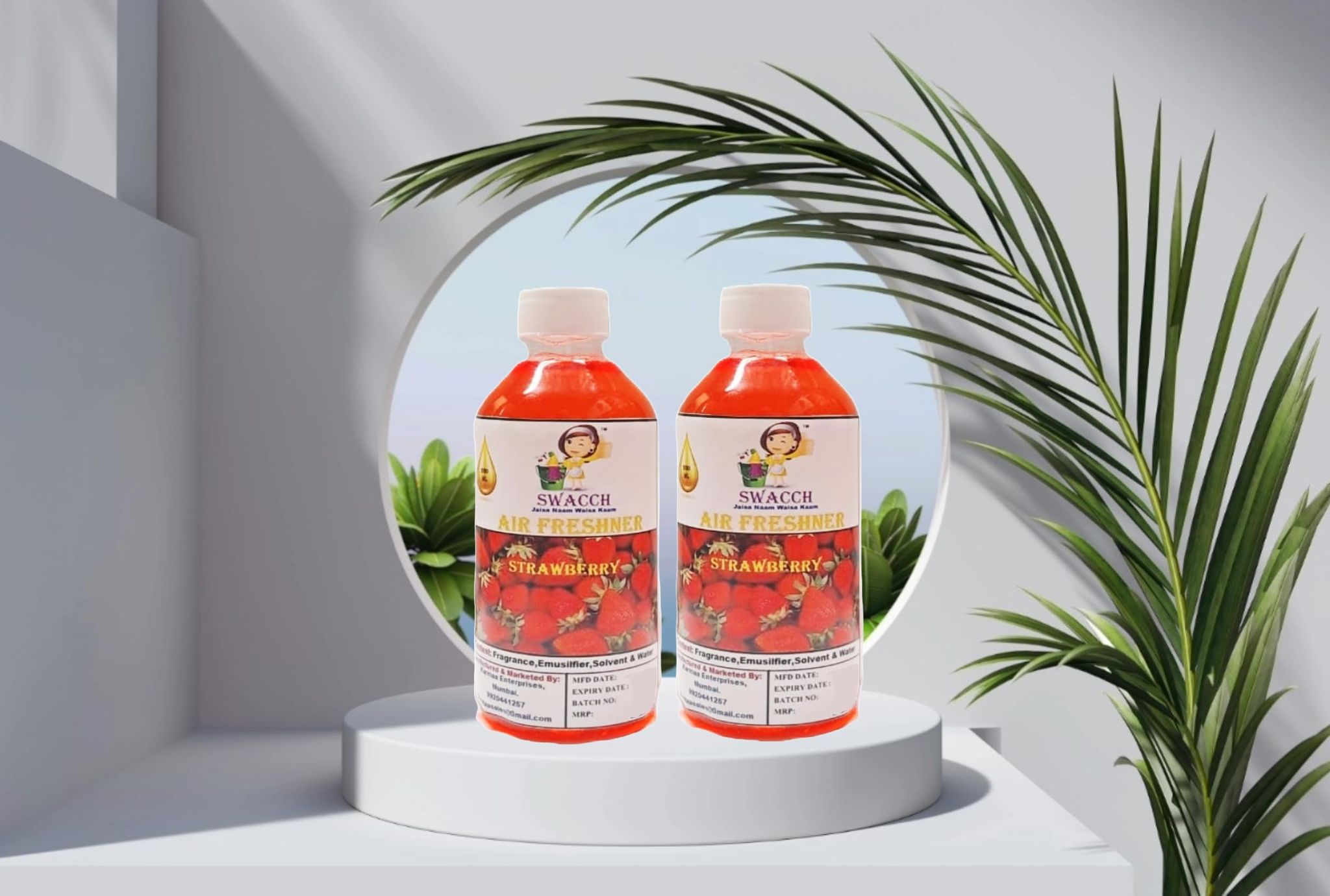 Swacch Air Freshner (200ml) (Pack of 2) Strawberry