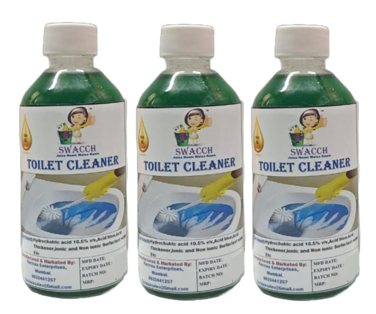 Swacch Toilet Cleaner (200ml) (Pack of 3)