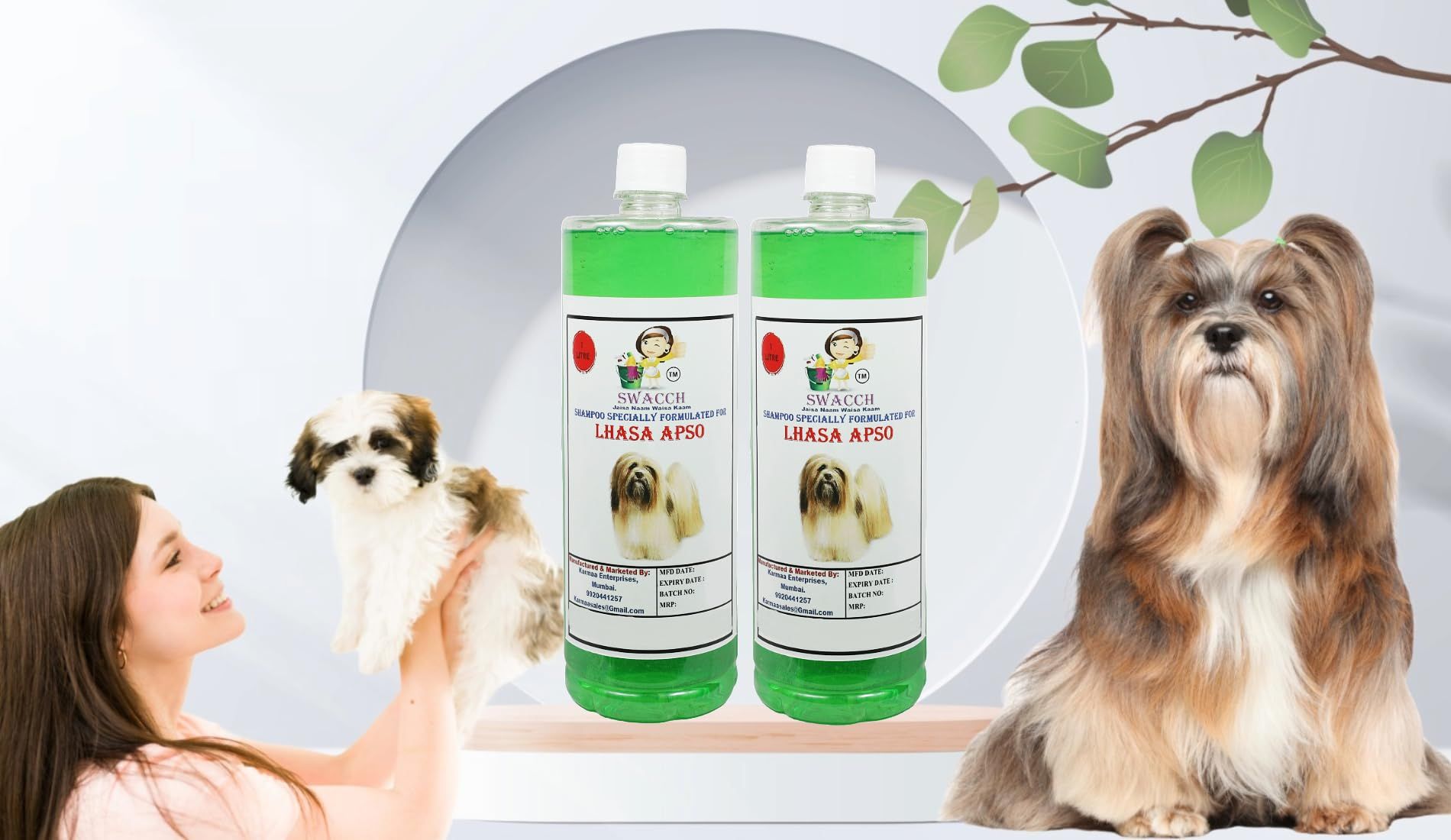 Shampoo Specially Formulated for Neem Alovera (Lhasa APSO 2 Litre)