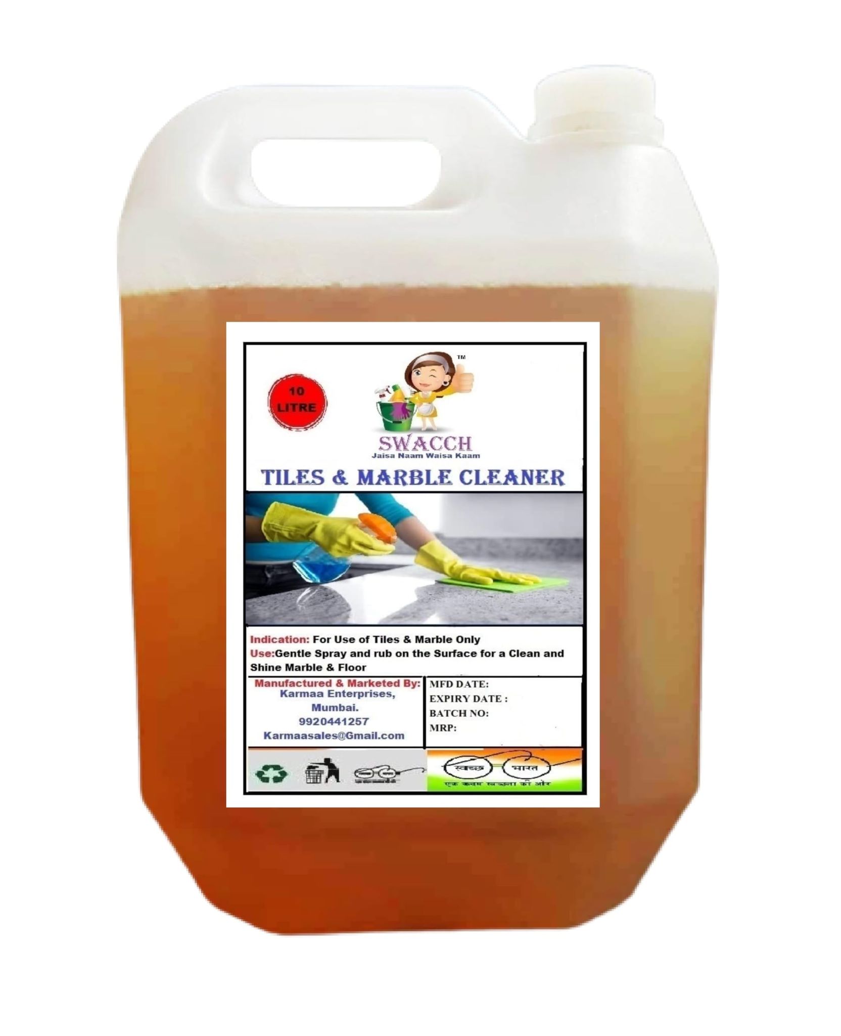 Swacch Tiles & Marble Cleaner (10 litre)