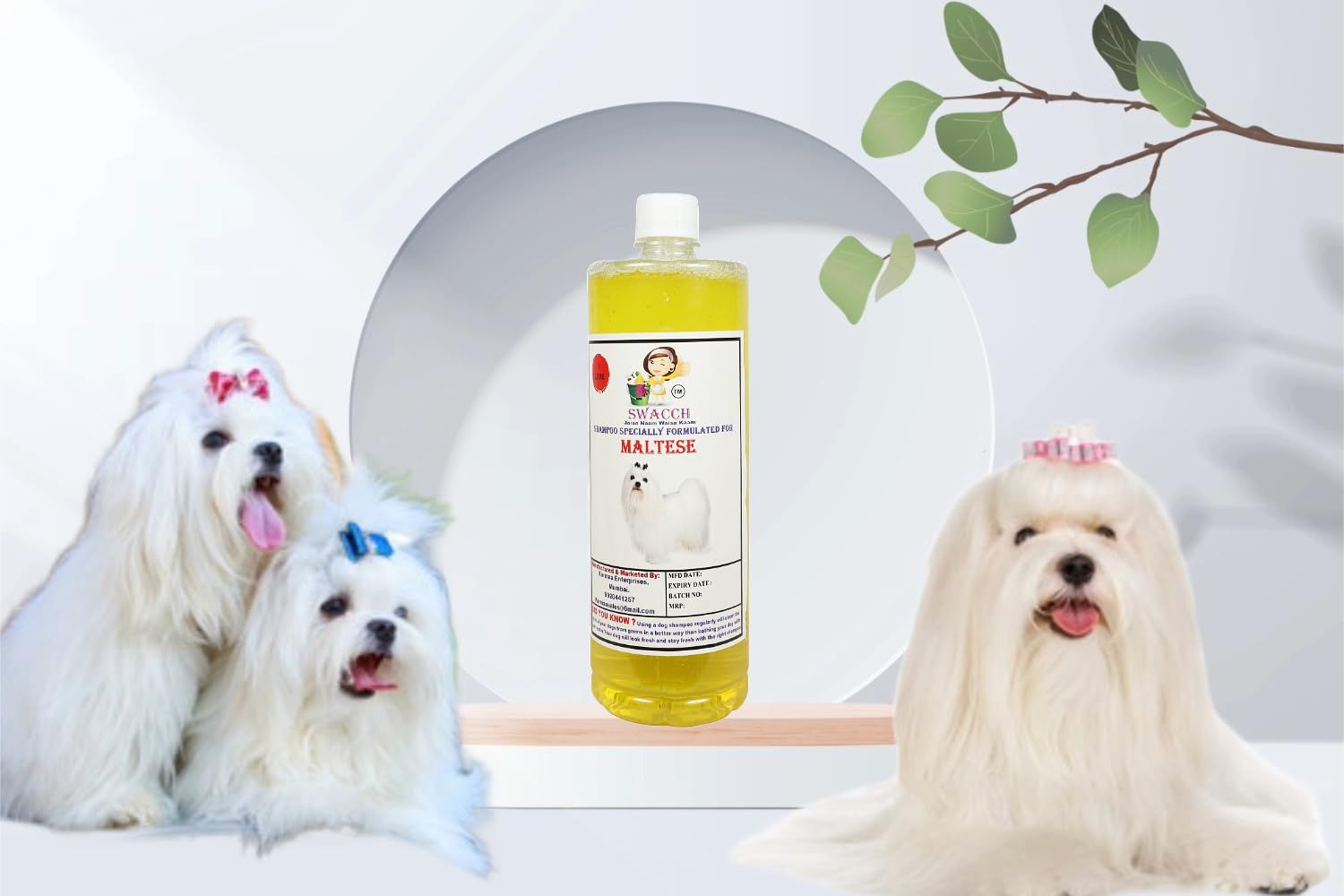 Shampoo Specially Formulated for Lemon (Maltese 1 Litre)