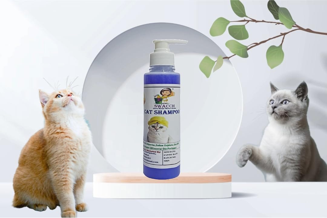 SWACCH Premium Shampoo for CAT Shampoo (200ML) Lavender