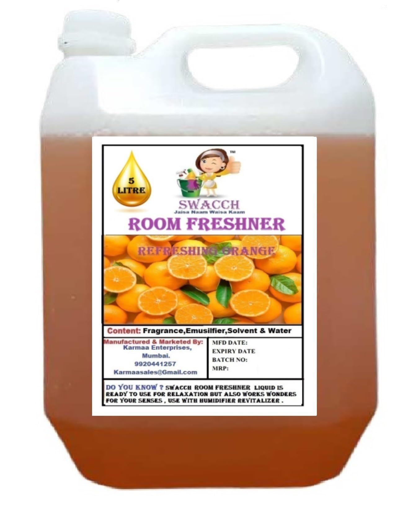 Swacch Room Freshner (5 Litre) Orange