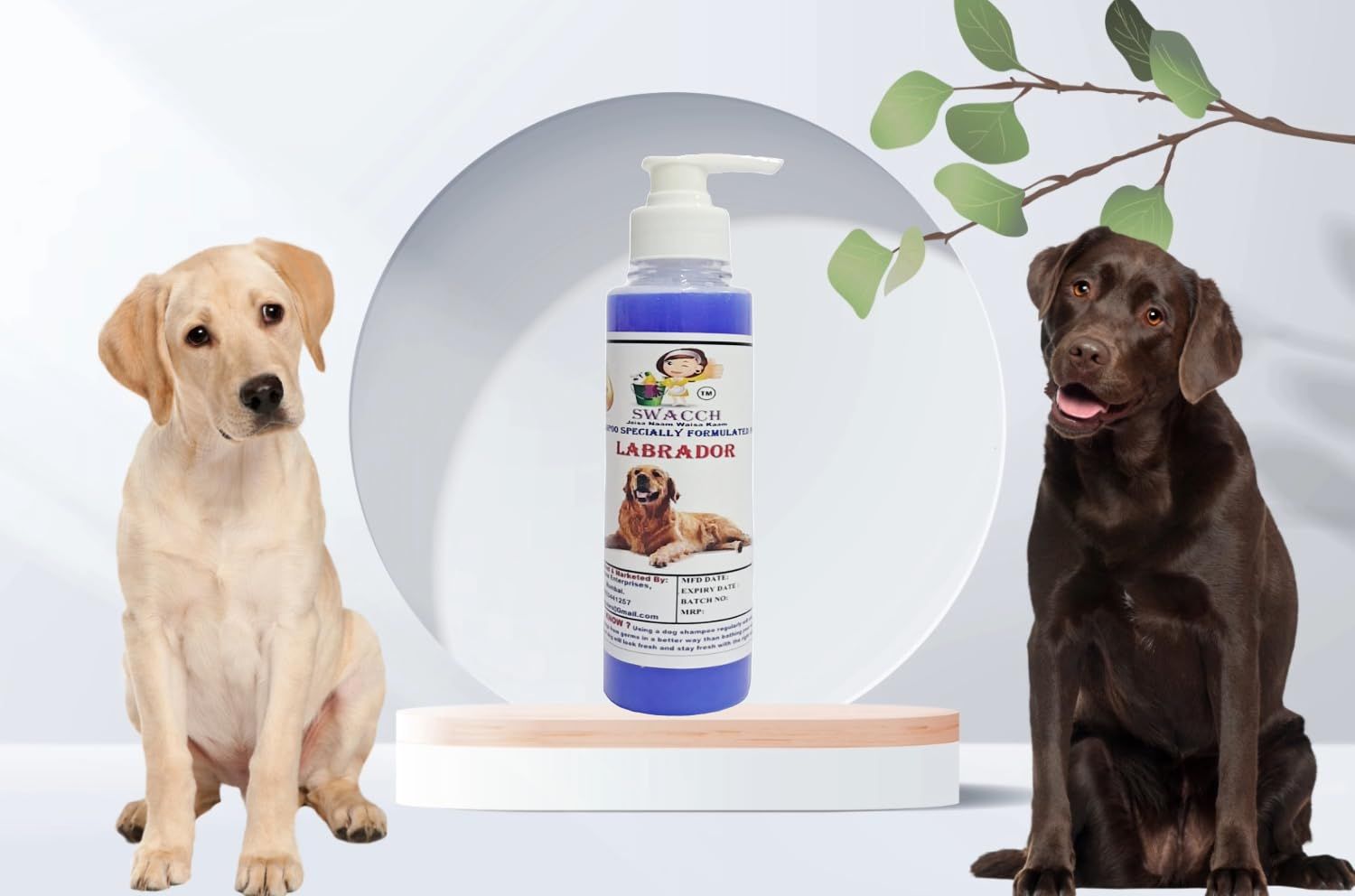 SWACCH Premium Shampoo for Labrador (200ML) Lavender