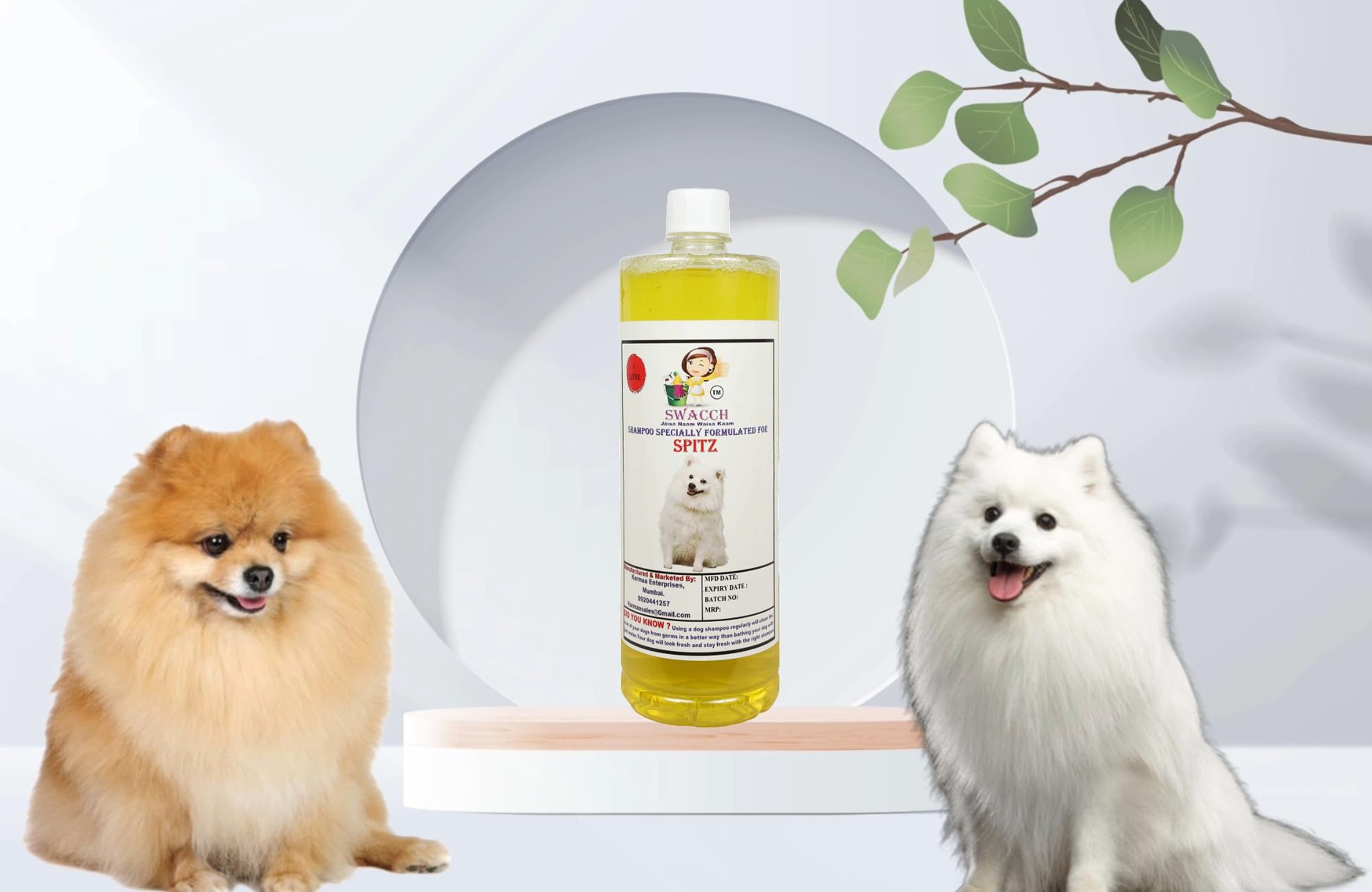 Shampoo Specially Formulated for Lemon (Spitz 1 Litre)