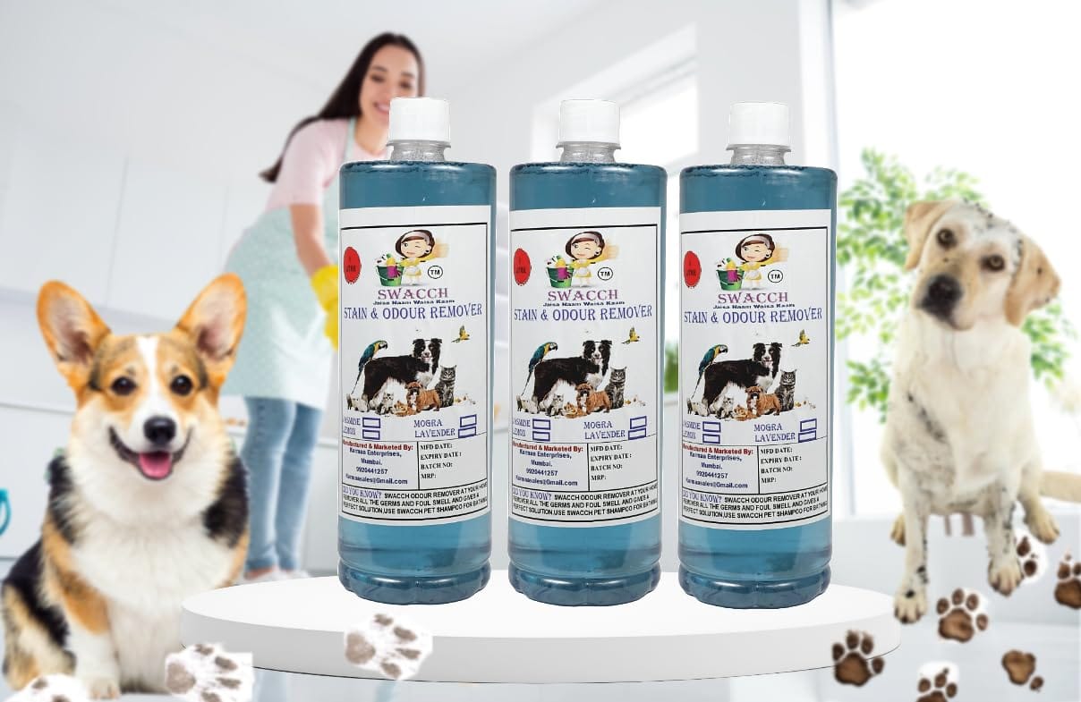 SWACCH STAIN & ODOUR REMOVER (1 LITRE) (COMBO PACK OF 3) LAVENDER