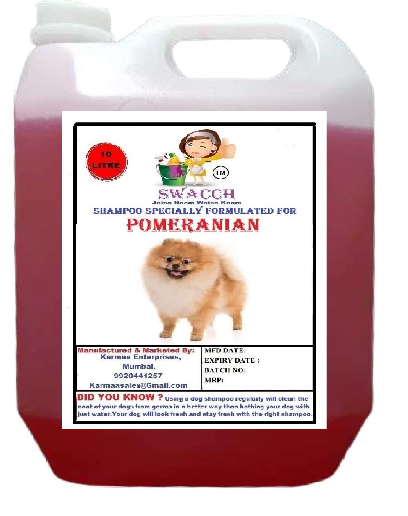 SWACCH Shampoo Specially FORMULATED for Jasmine ( Pomeranian 10 Litre)