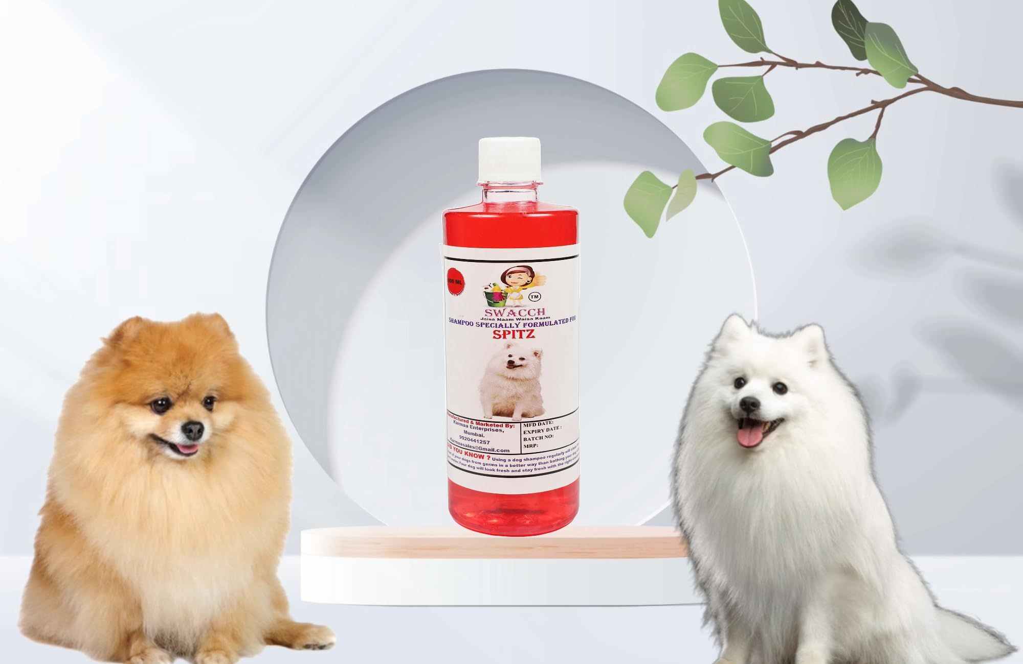 SWACCH Shampoo Specially FORMULATED for Strawberry (Spitz 500ML)