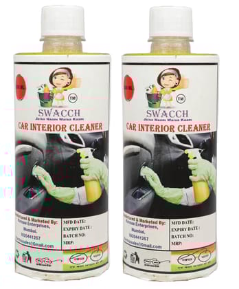 CAR Interior Cleaner (500ML) (Pack of 2)